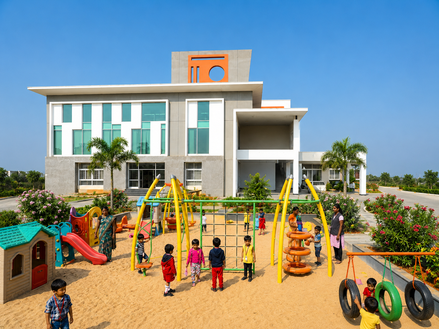 Kids play area